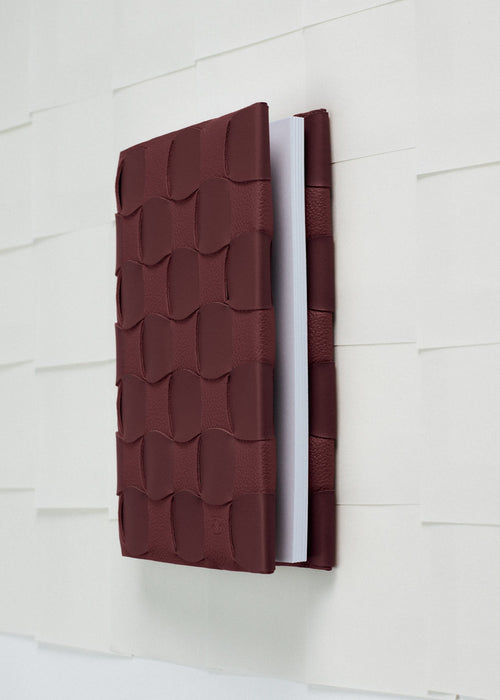 A5 Notebook Cover - Black Cherry