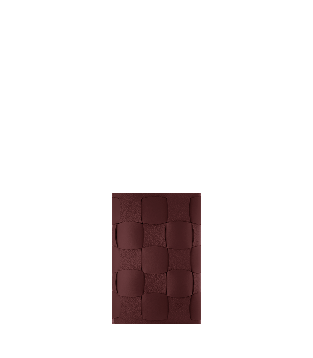 A6 Notebook Cover - Black Cherry