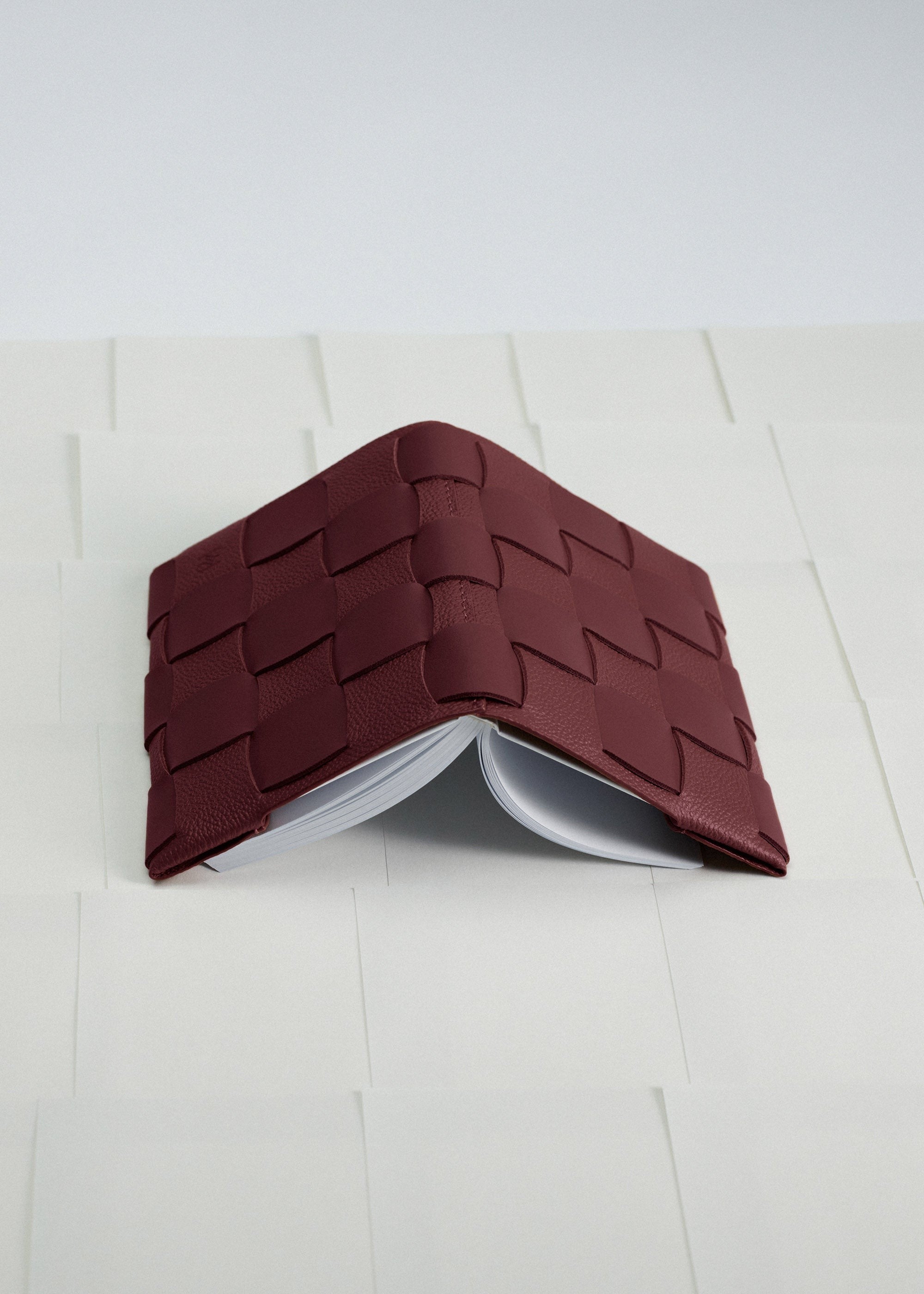 A6 Notebook Cover - Black Cherry