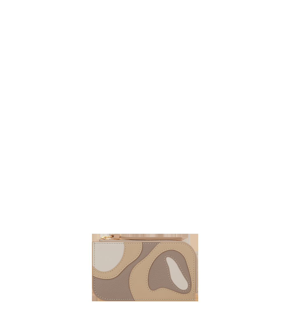 Card Holder - Trio Taupe