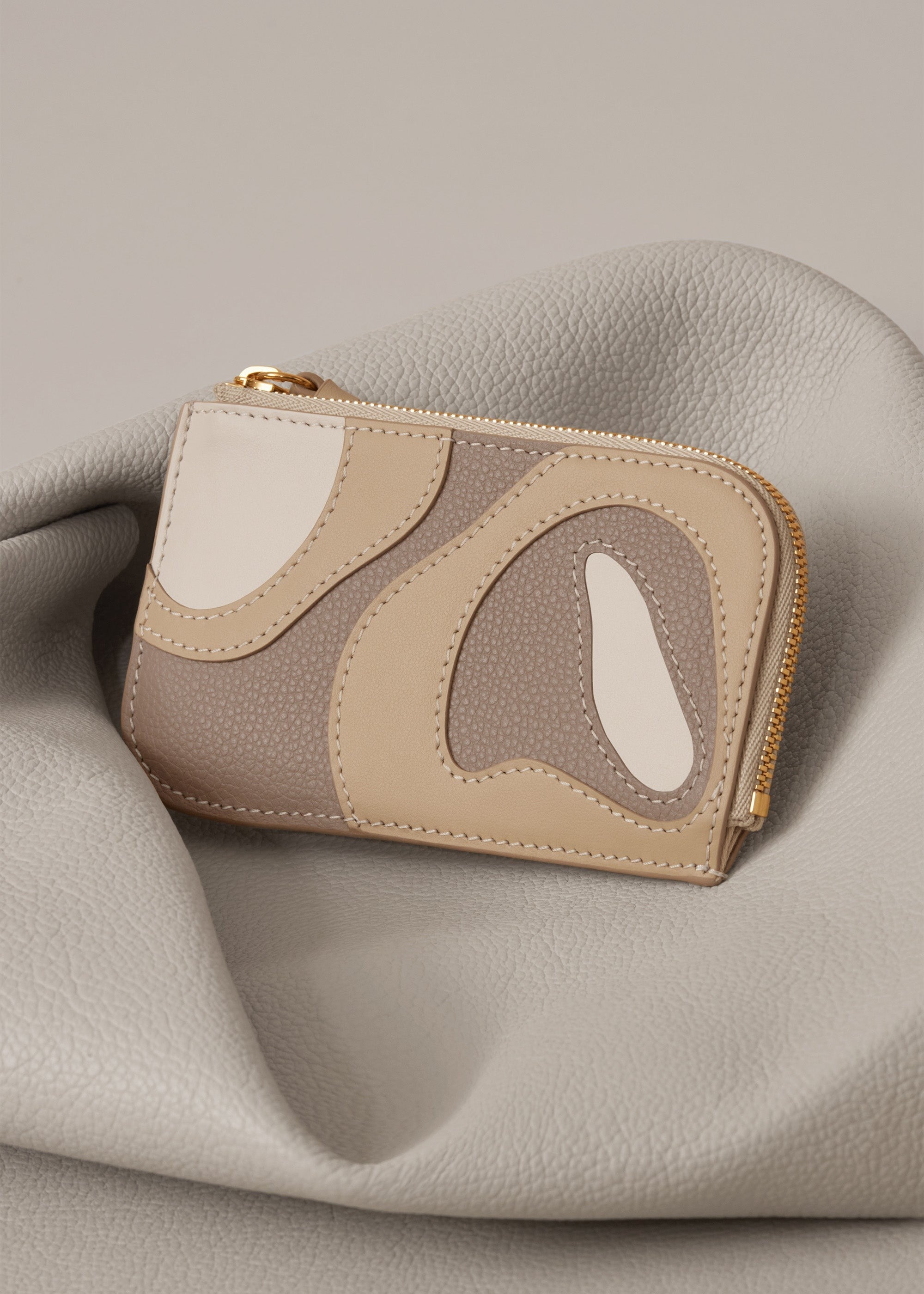 Card Holder - Trio Taupe