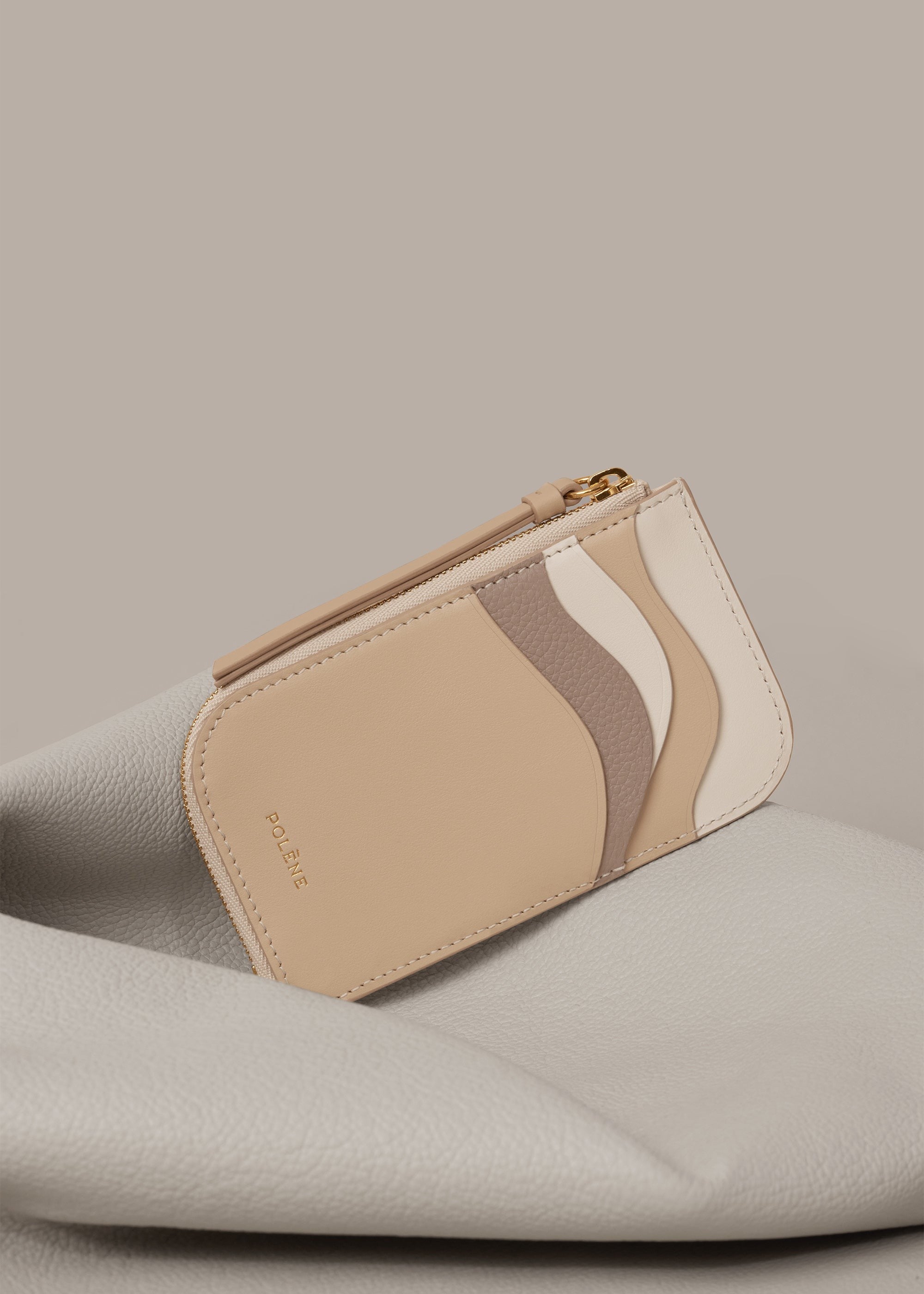 Card Holder - Trio Taupe