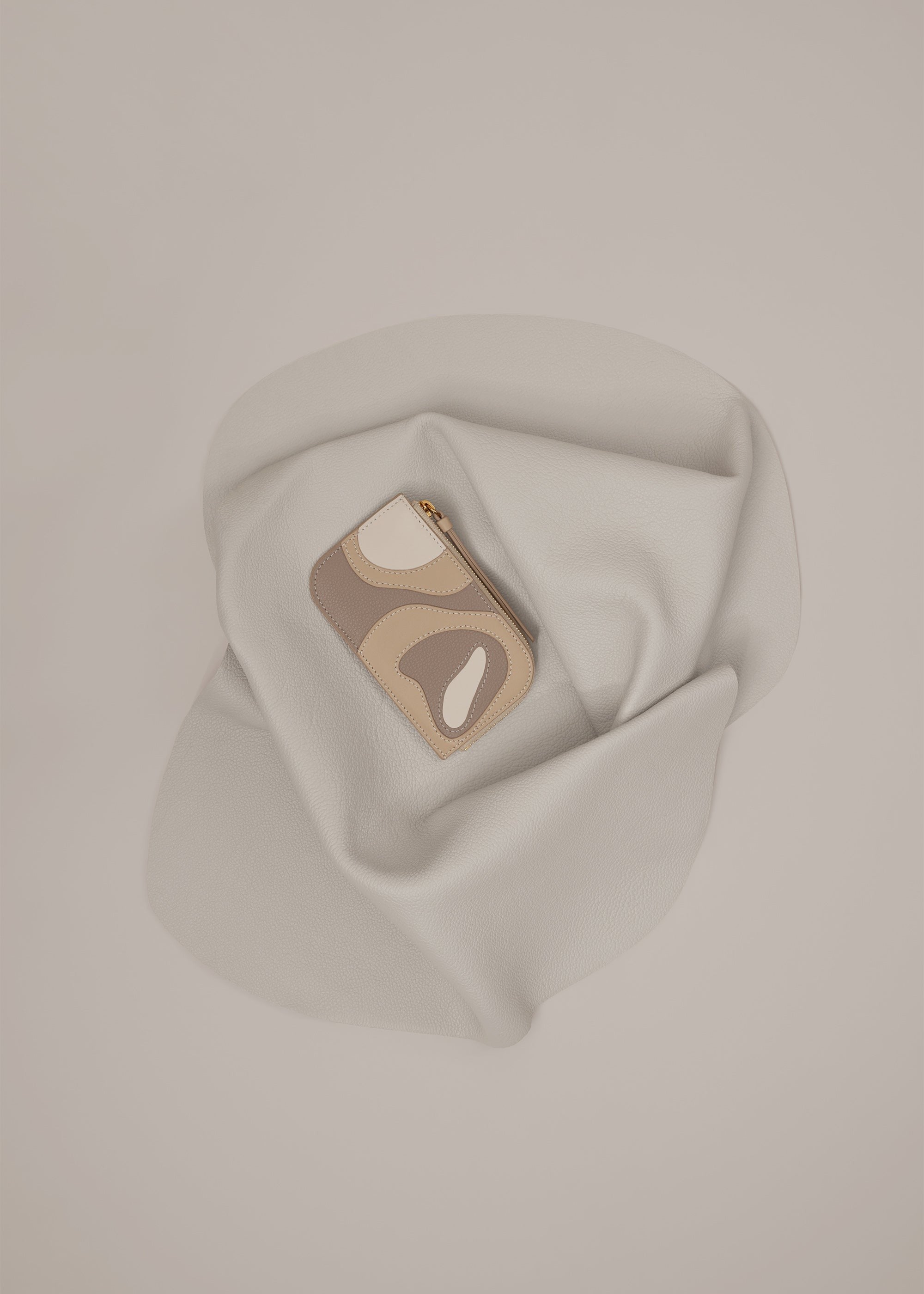 Card Holder - Trio Taupe