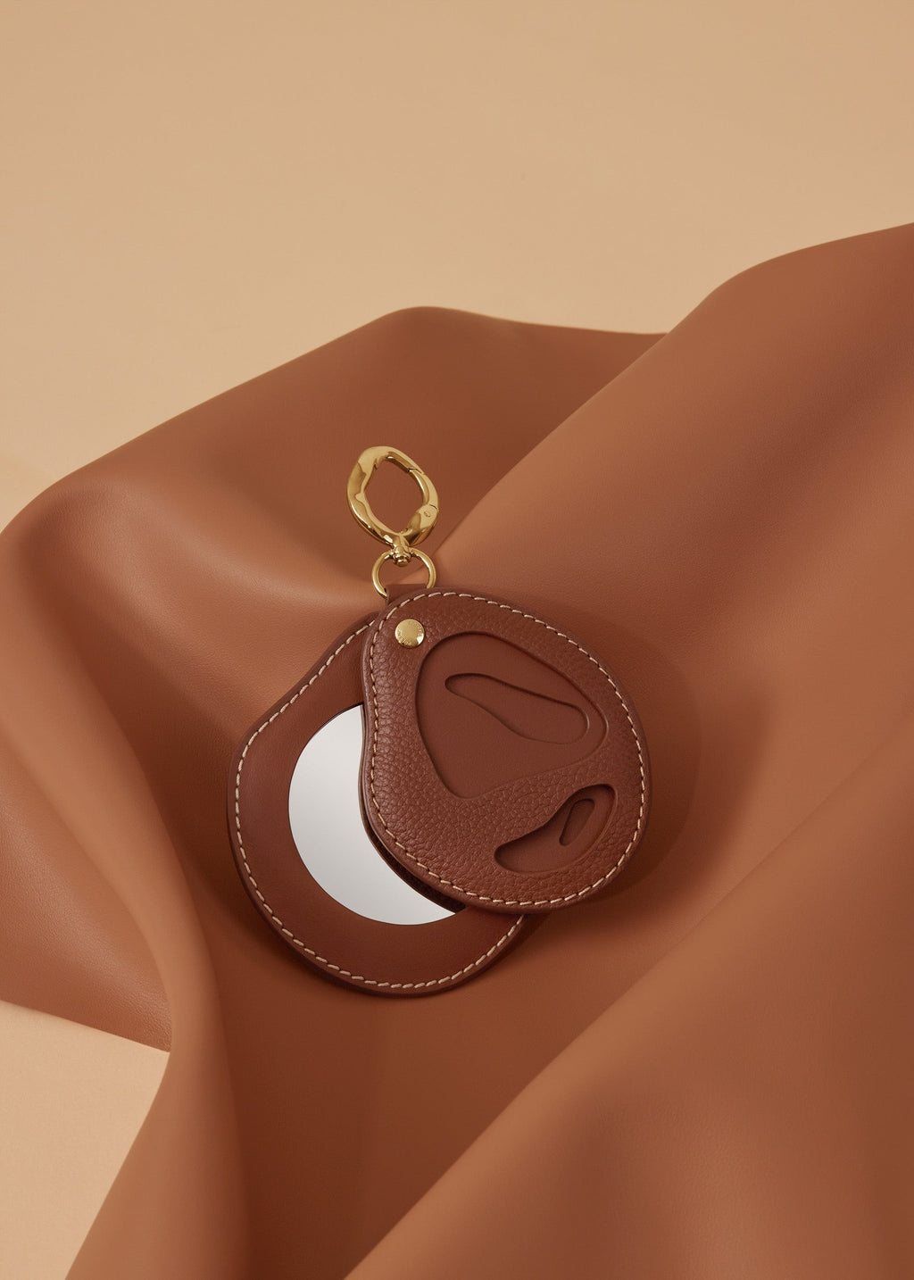 Pocket Mirror - Duo Cognac