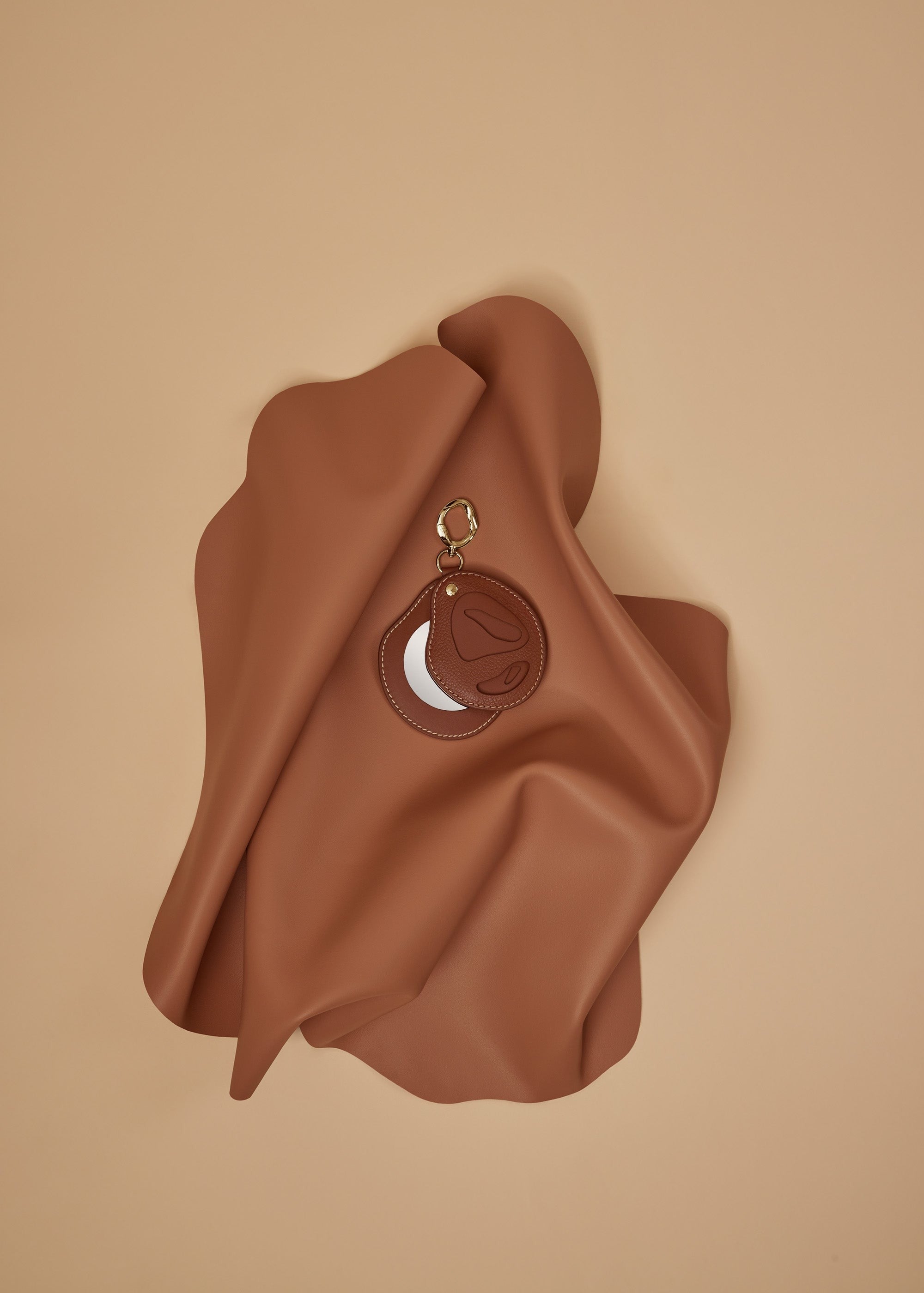 Pocket Mirror - Duo Cognac