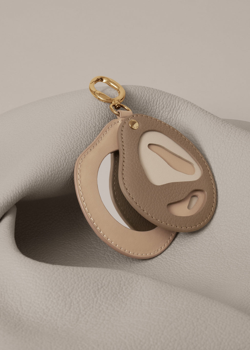 Pocket Mirror - Trio Taupe