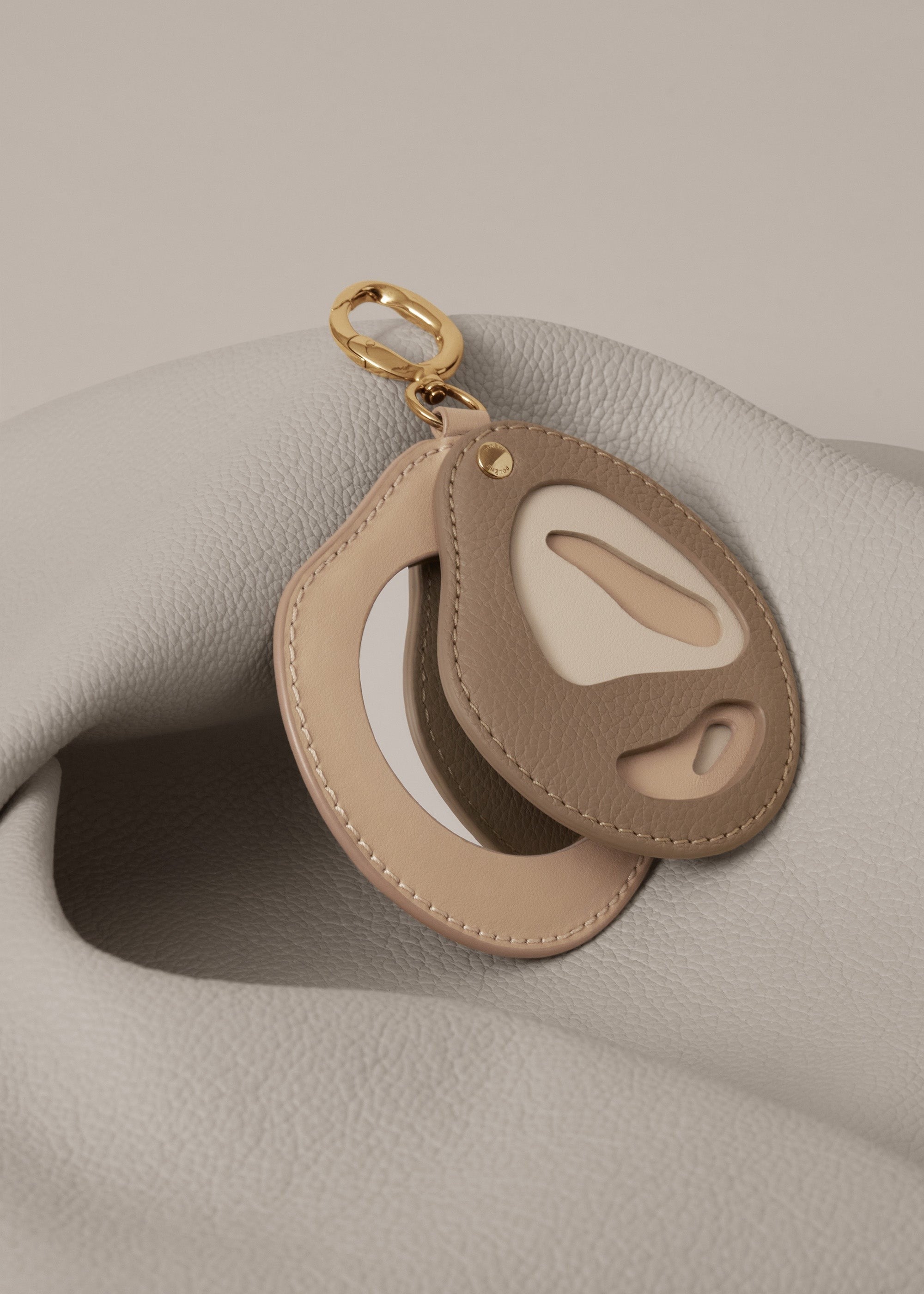 Pocket Mirror - Trio Taupe