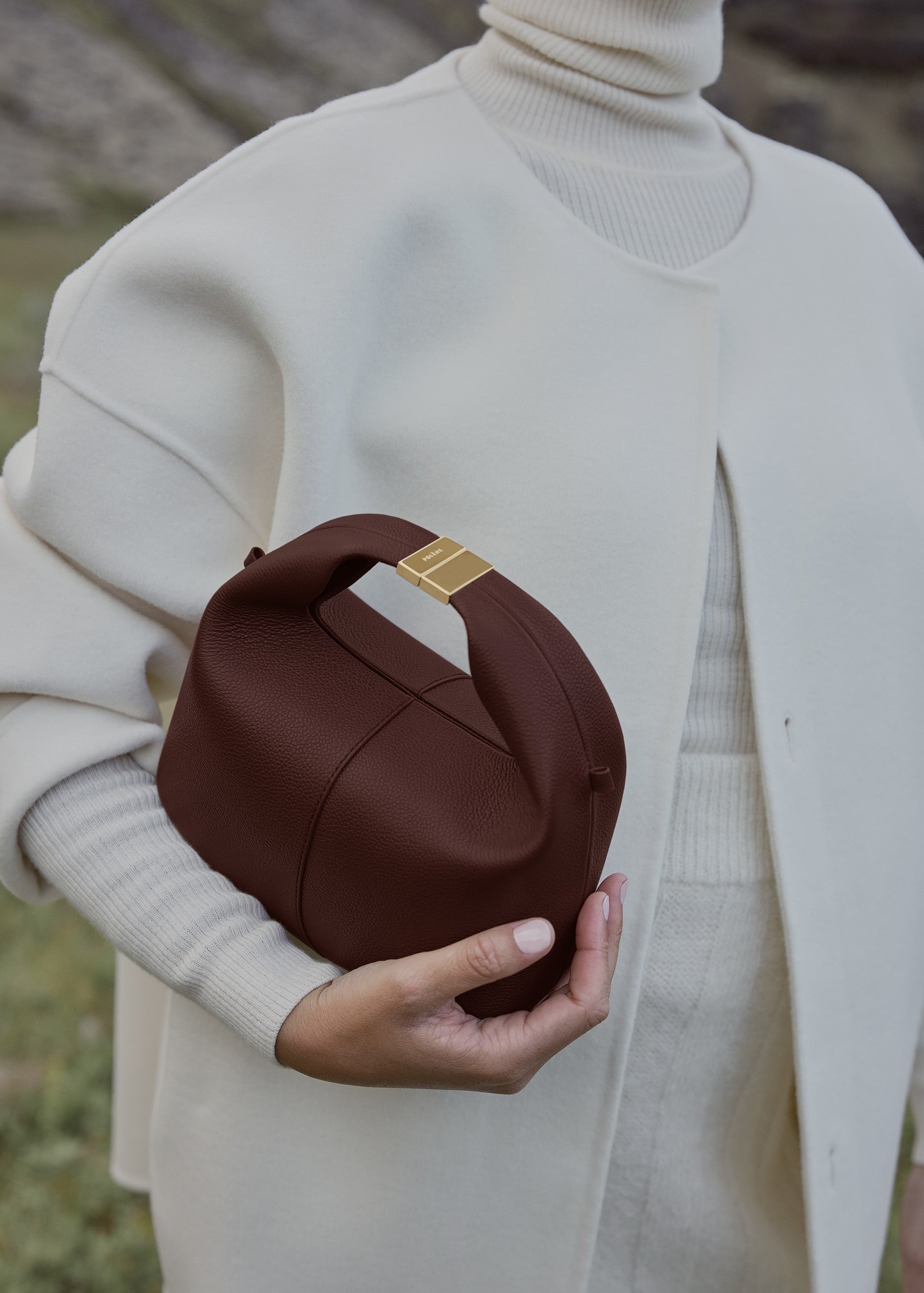 Handbag - Textured Sandalwood