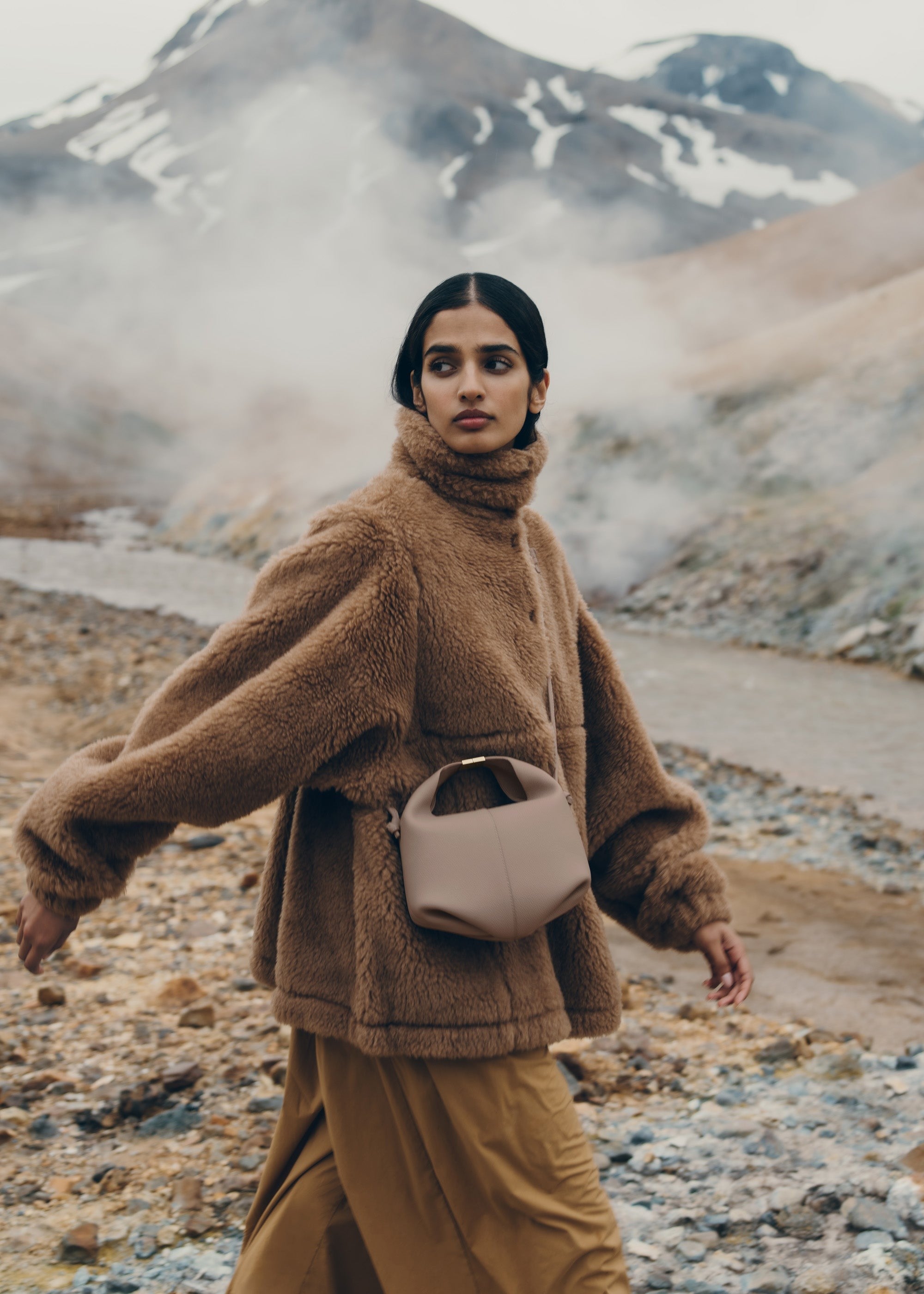 Handbag - Textured Taupe