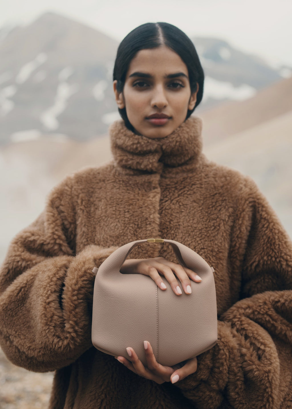 Handbag - Textured Taupe