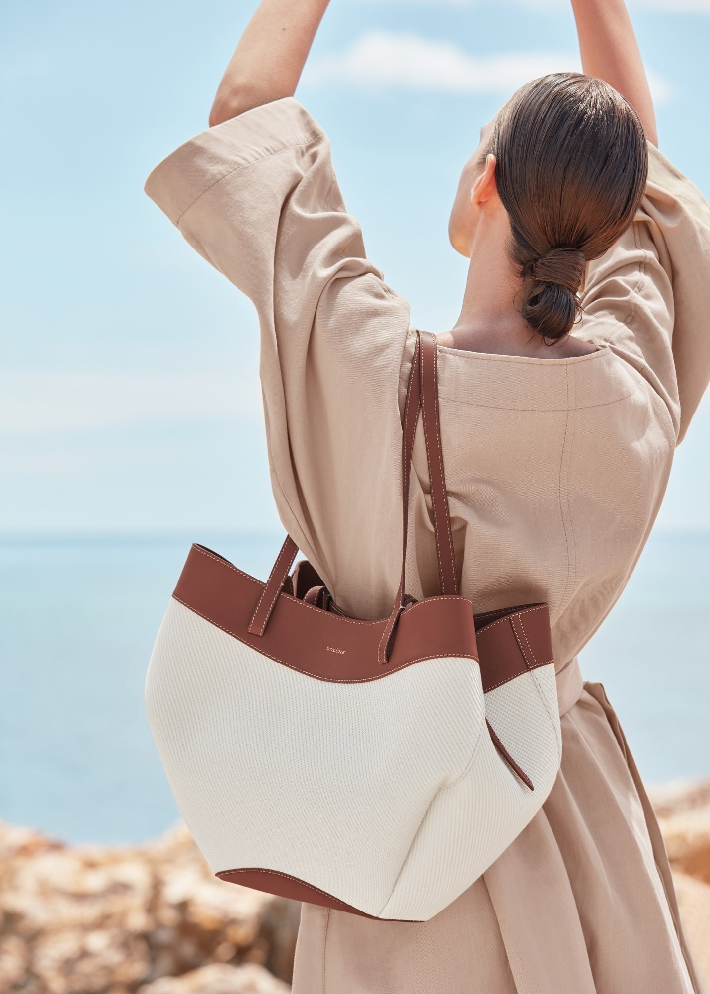Handbag - Cognac Canvas