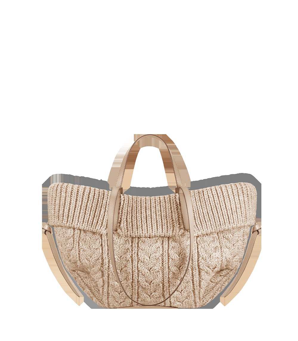 Mini Handbag - Merino Ecru