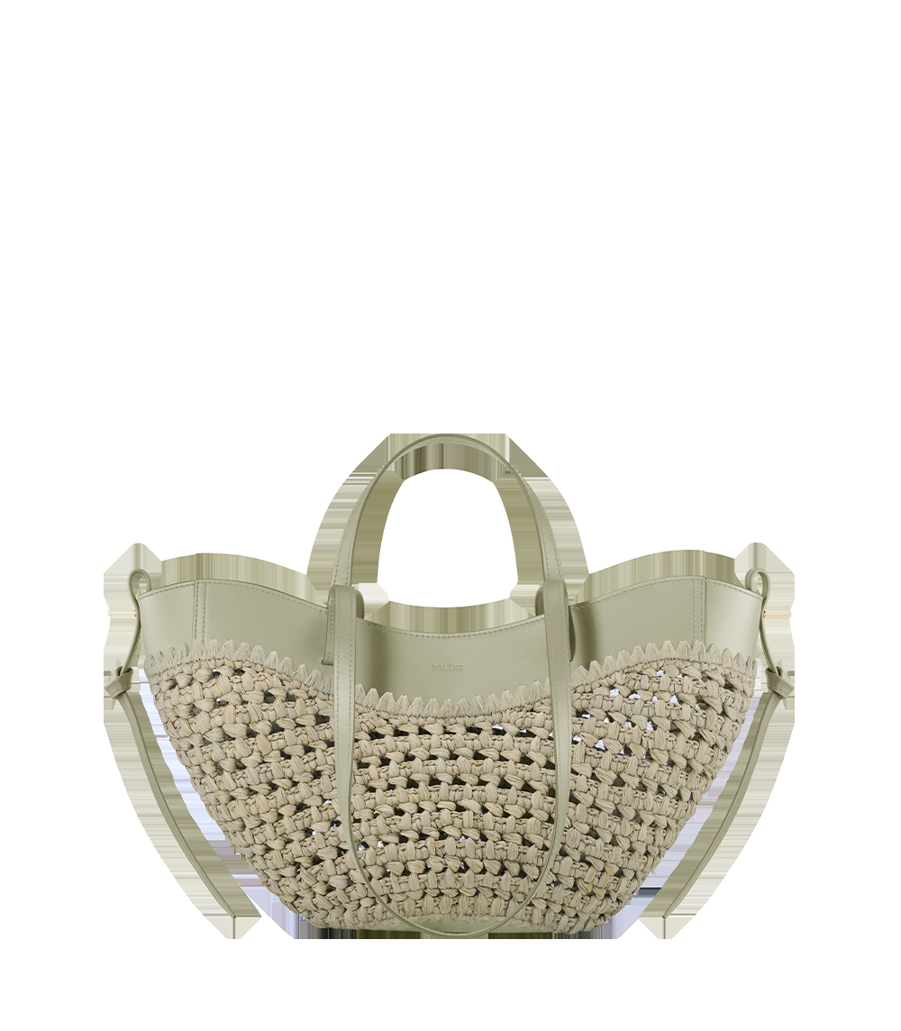 Mini Handbag - Raffia Laurel