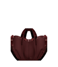 Mini Handbag - Textured Black Cherry