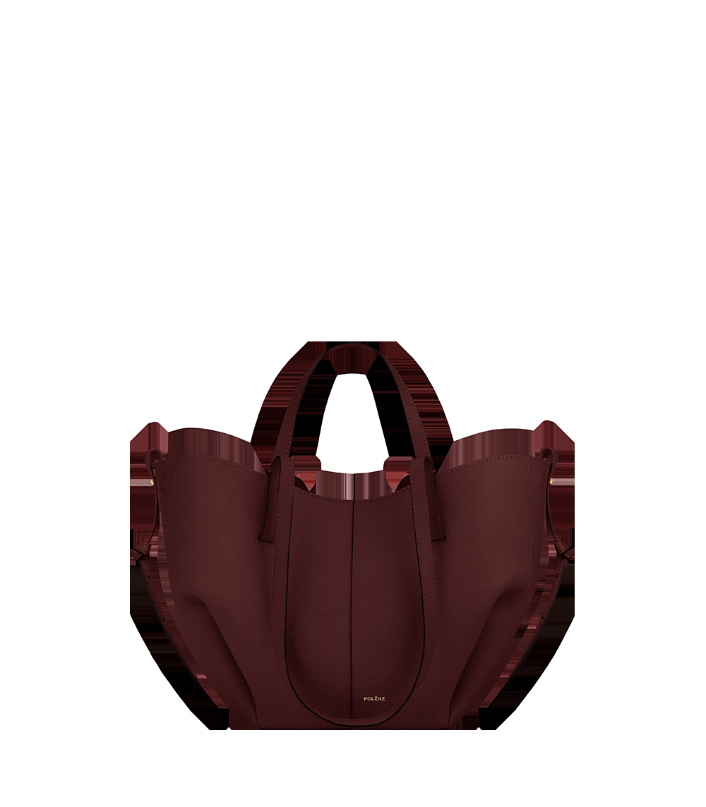 Mini Handbag - Textured Black Cherry