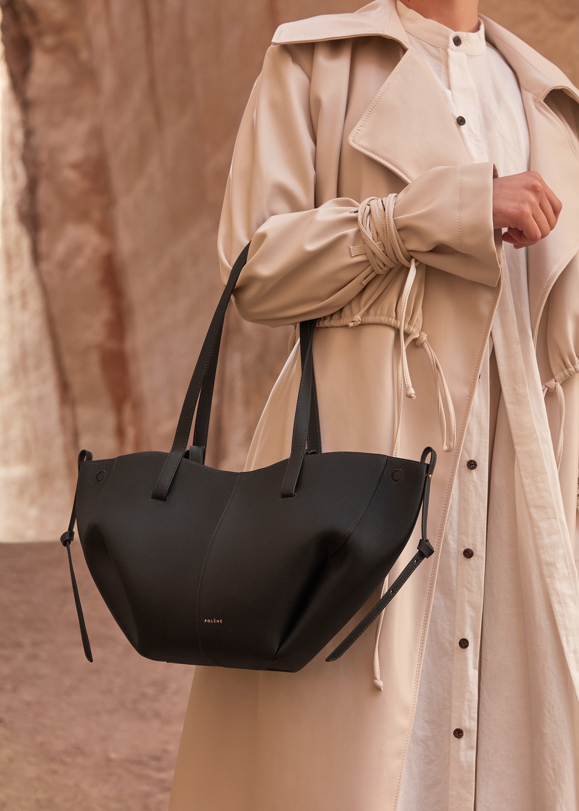 Mini Handbag - Textured Black