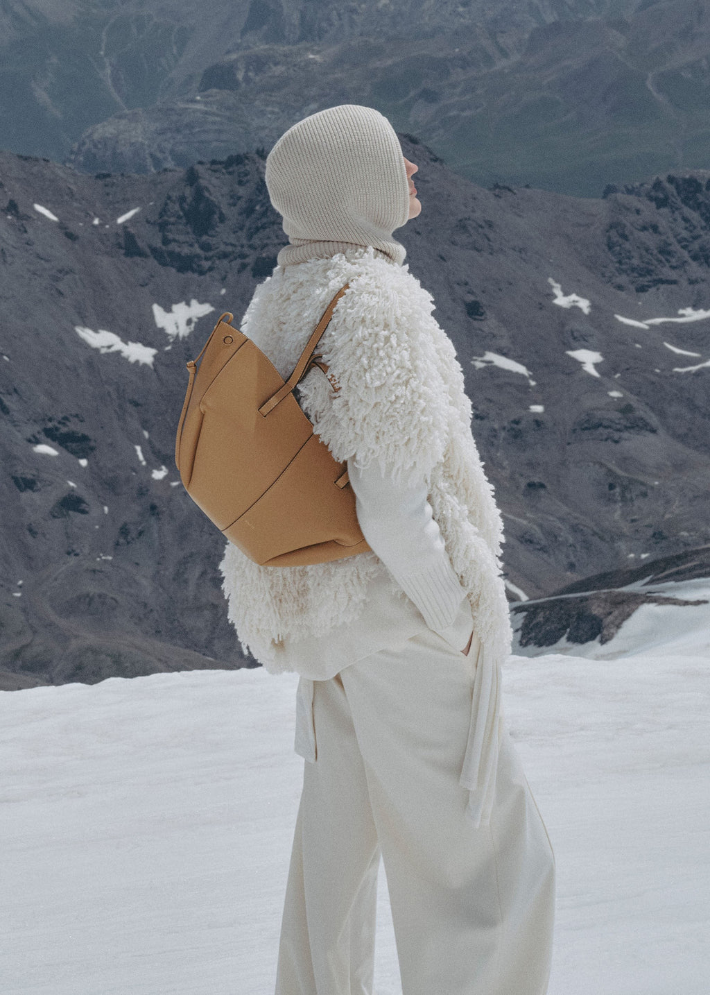 Mini Handbag - Textured Ocher