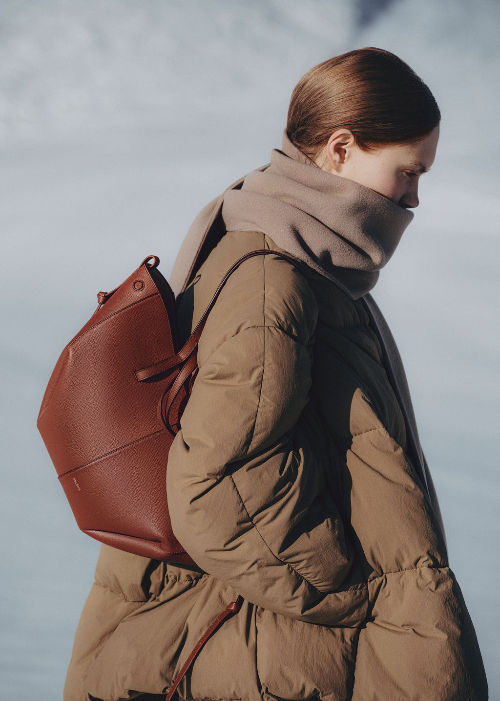 Mini Handbag - Textured Red Clay
