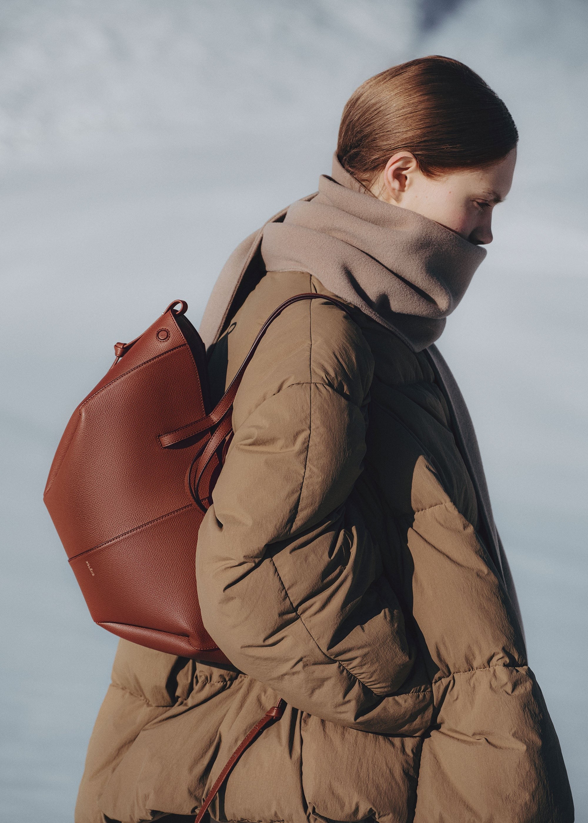 Mini Handbag - Textured Red Clay