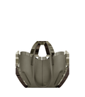 Mini Handbag - Textured Smoky Green
