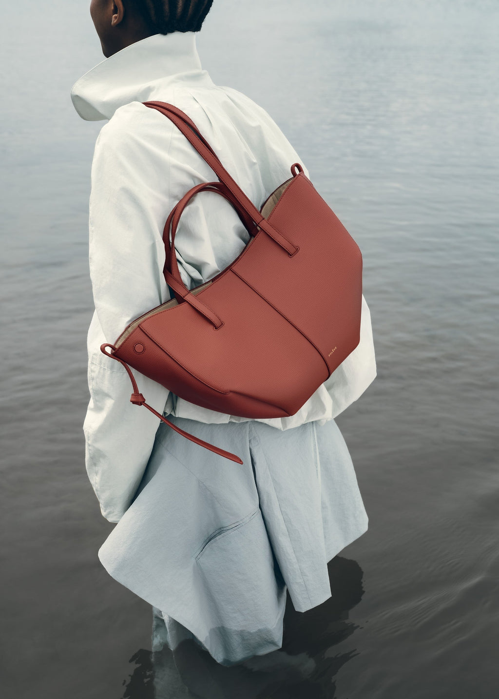 Mini Handbag - Textured Terracotta