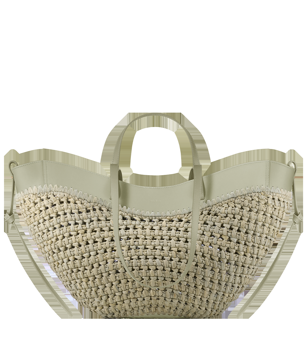Handbag - Raffia Laurel
