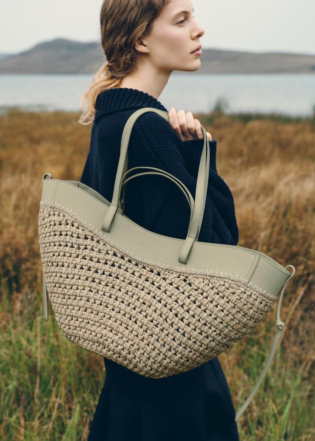 Handbag - Raffia Laurel