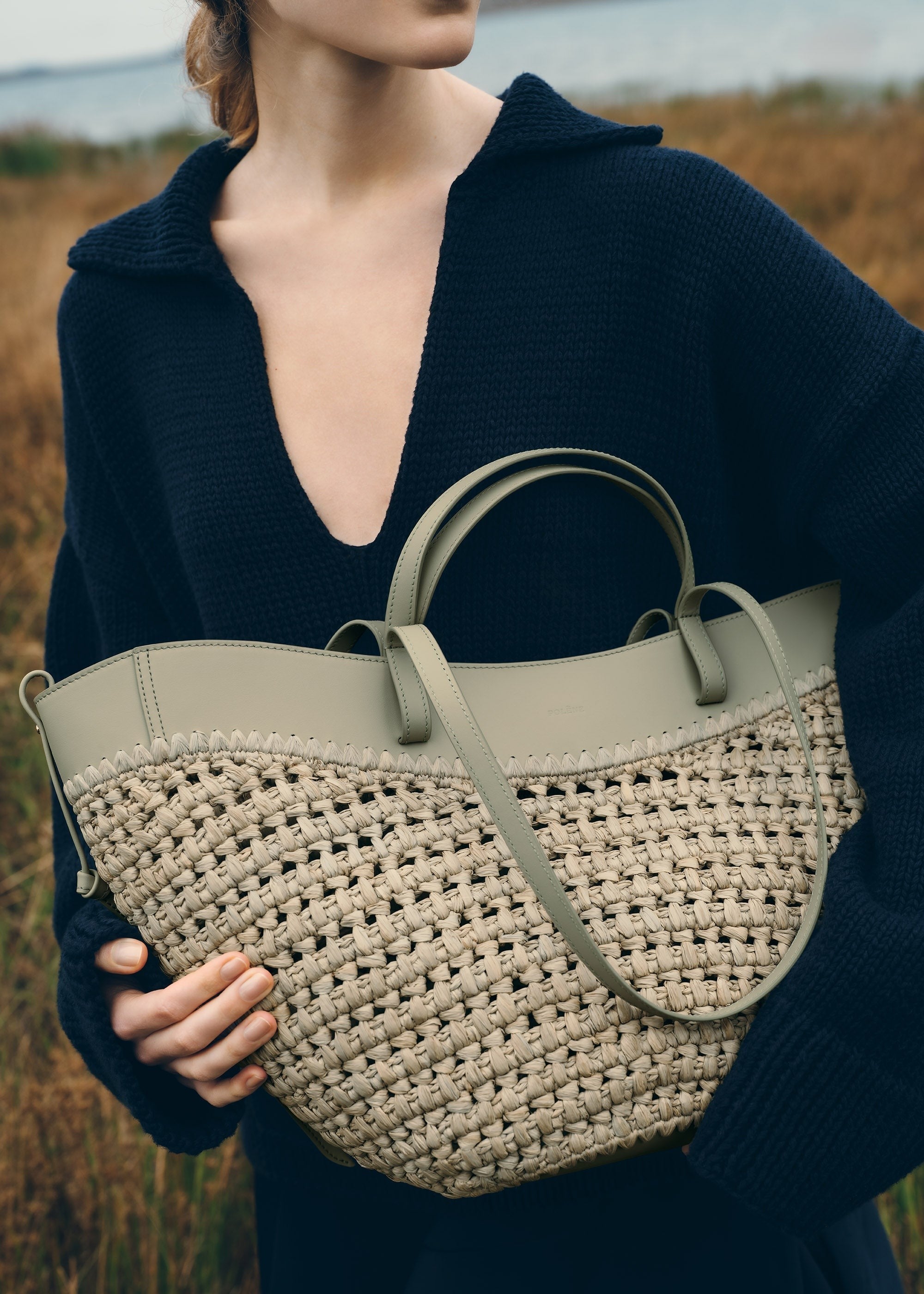 Handbag - Raffia Laurel