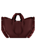 Handbag - Textured Black Cherry
