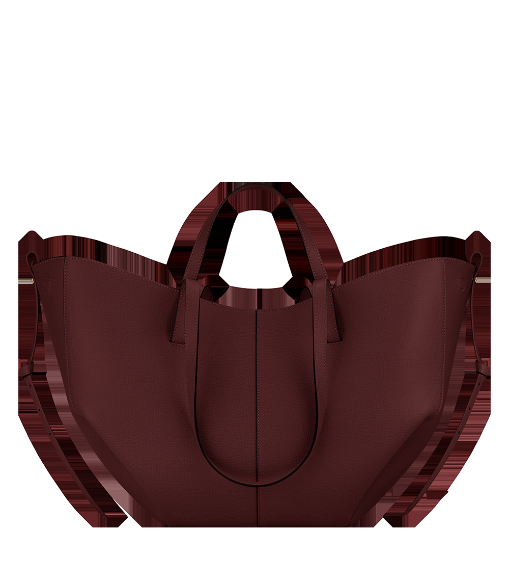 Handbag - Textured Black Cherry