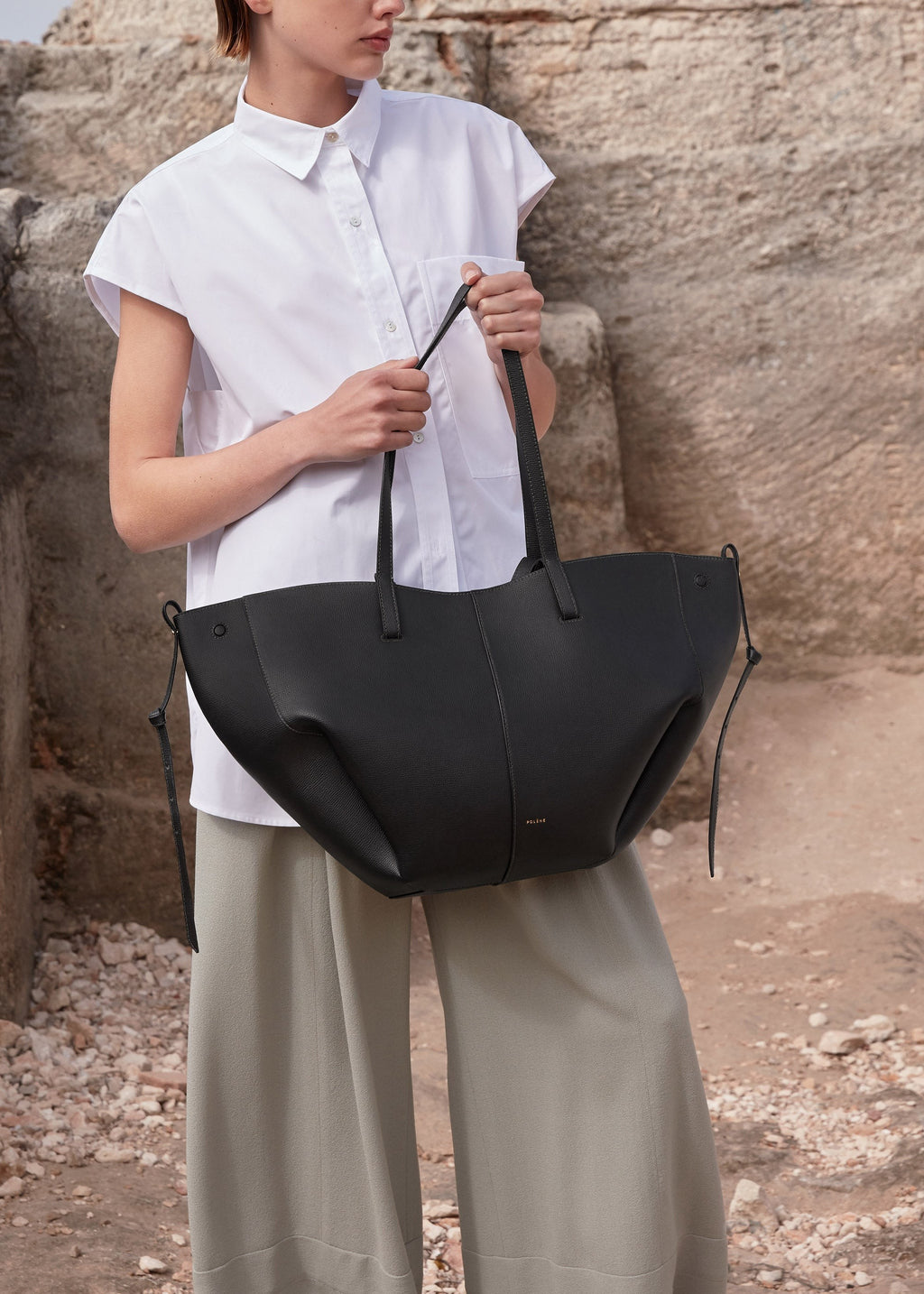 Handbag - Textured Black