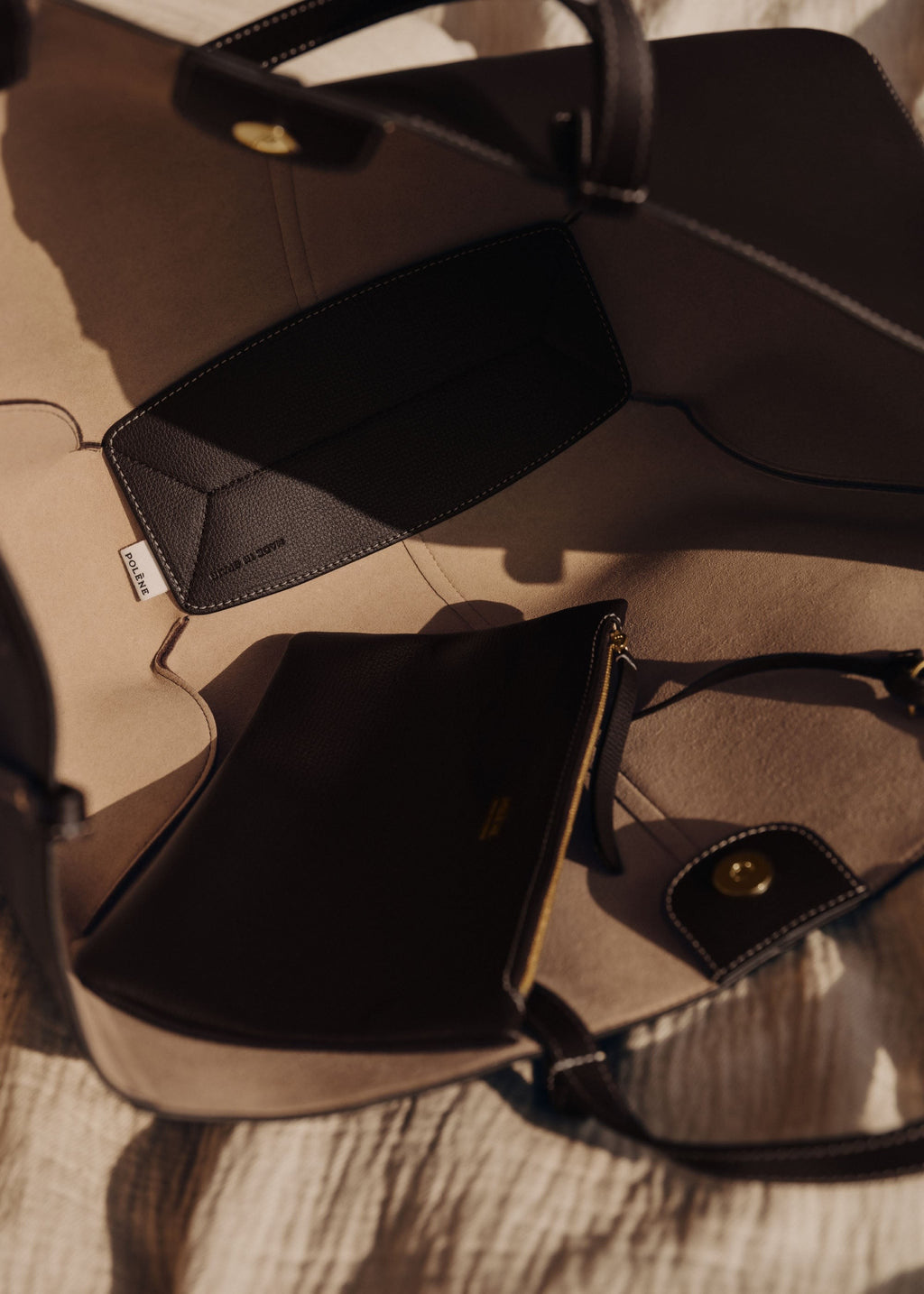 Handbag - Textured Ebony