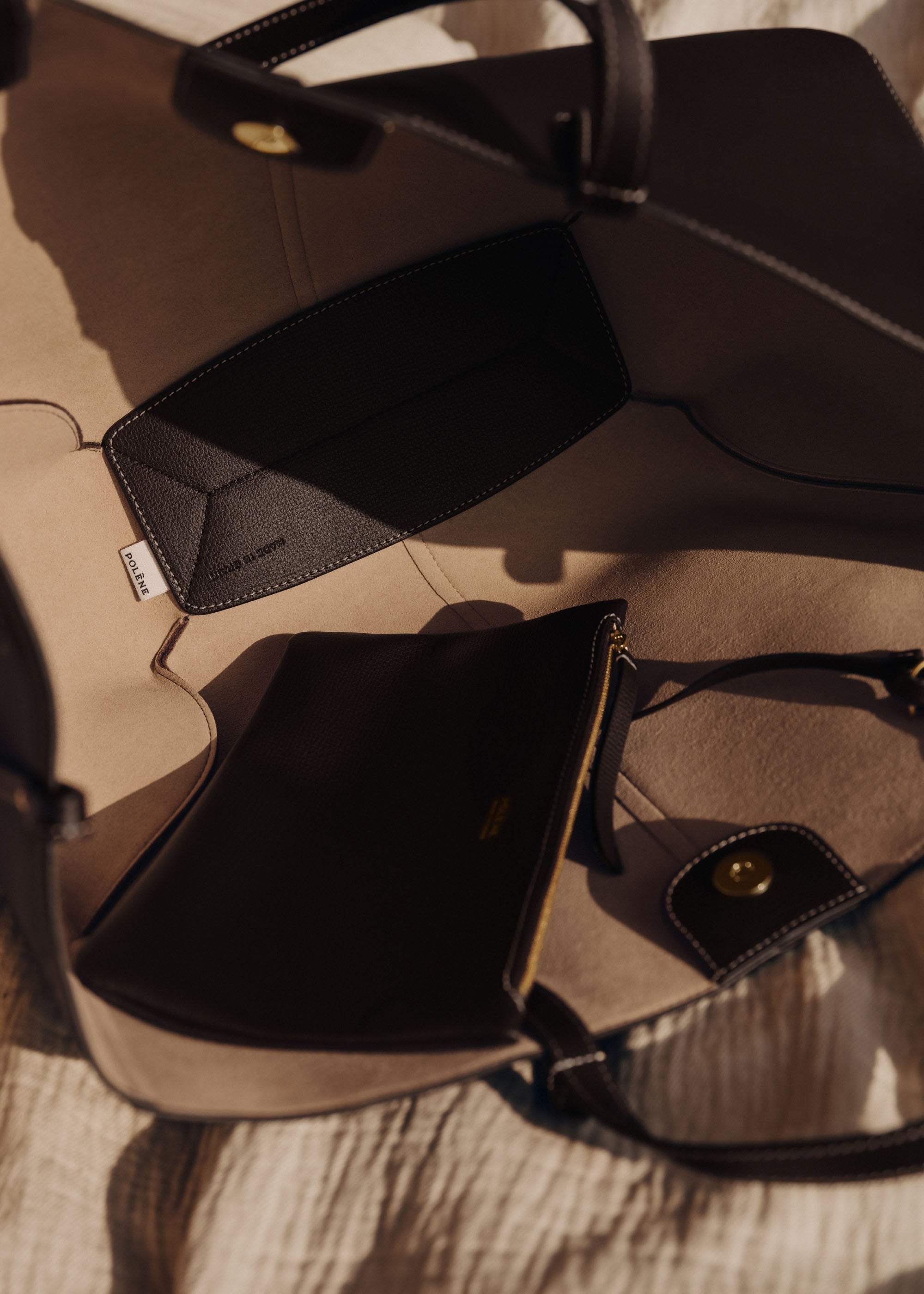 Handbag - Textured Ebony