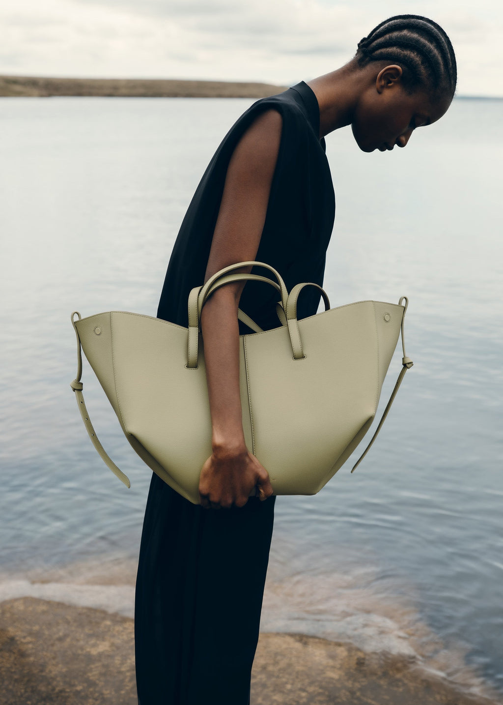 Handbag - Textured Linden