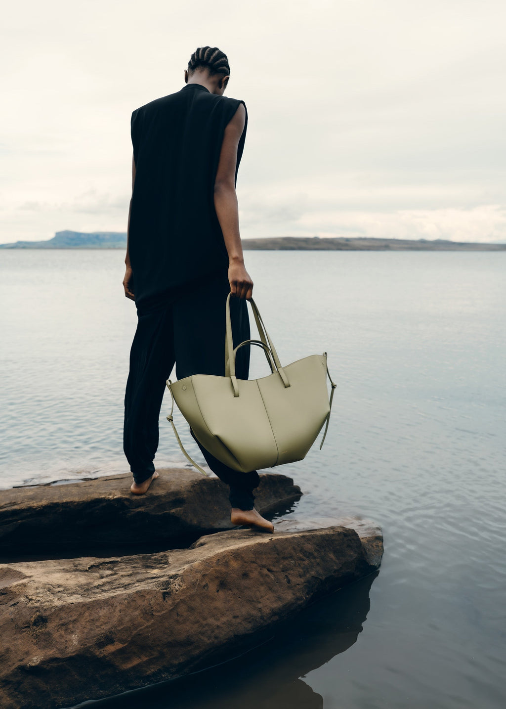 Handbag - Textured Linden