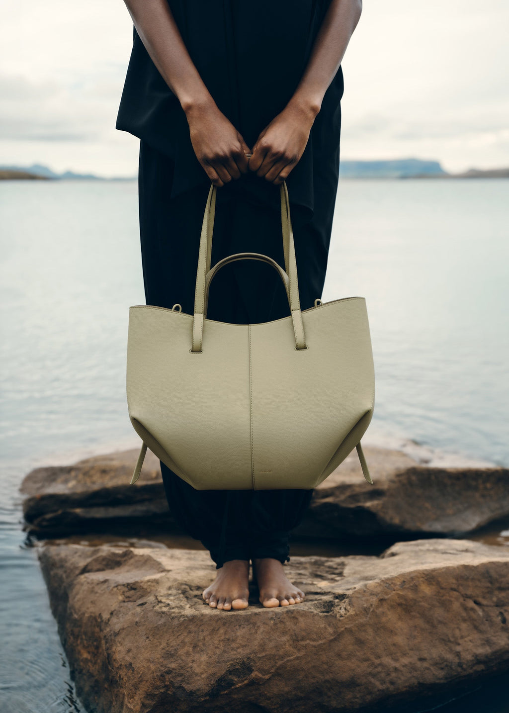 Handbag - Textured Linden