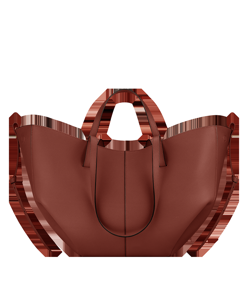 Handbag - Textured Red Clay