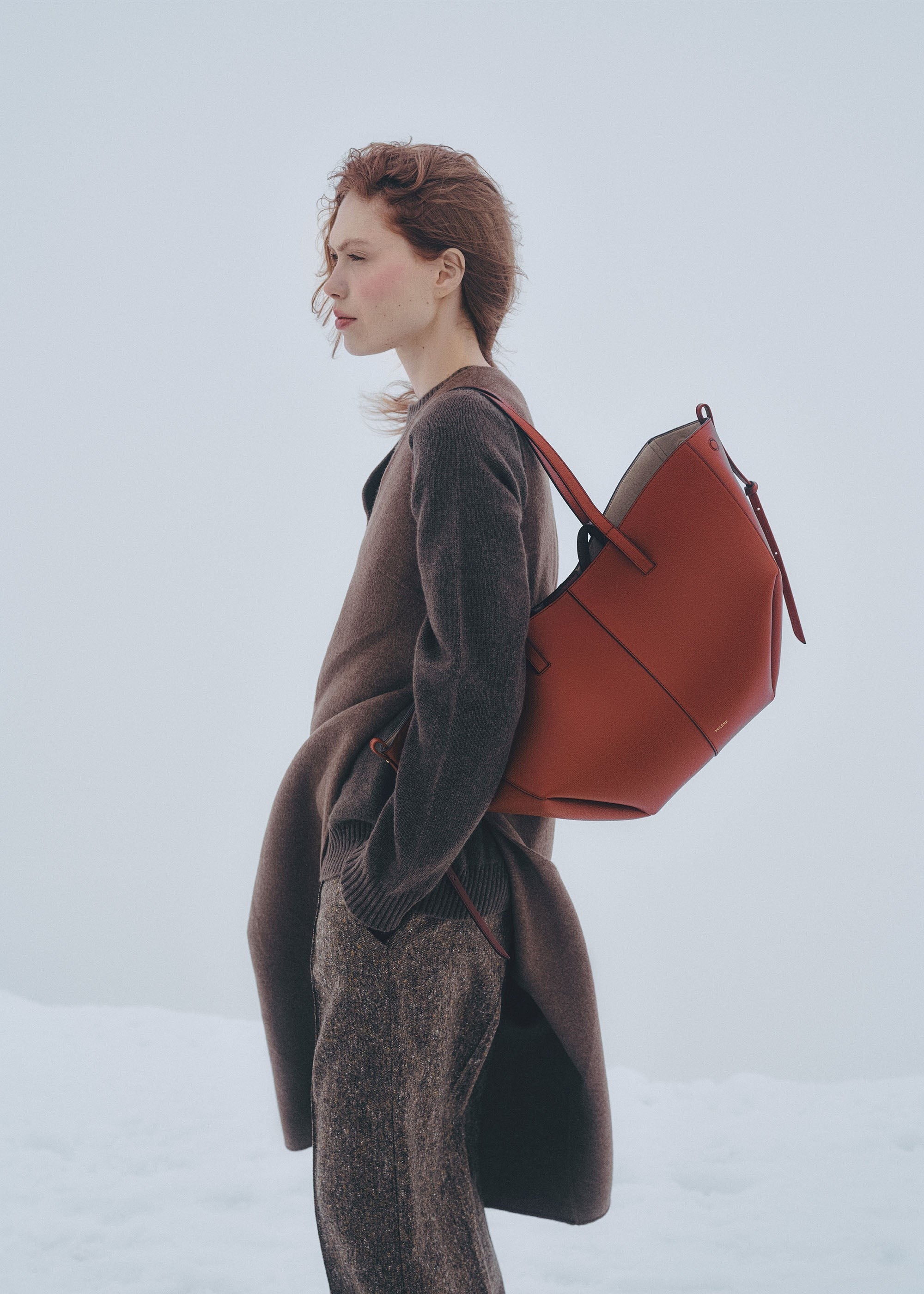 Handbag - Textured Red Clay