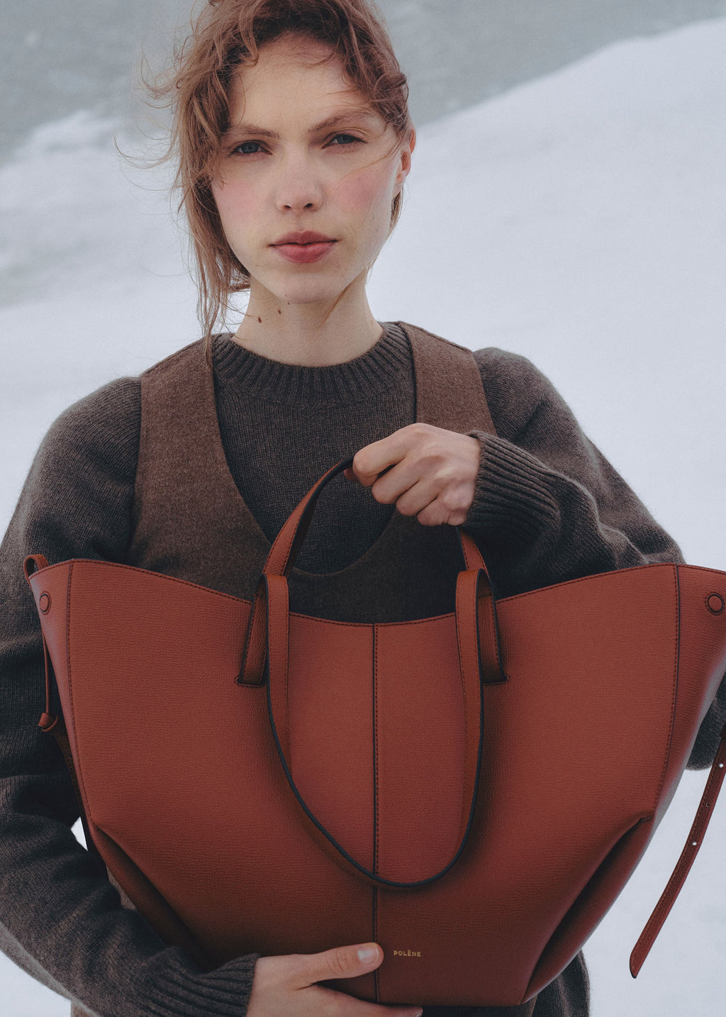 Handbag - Textured Red Clay
