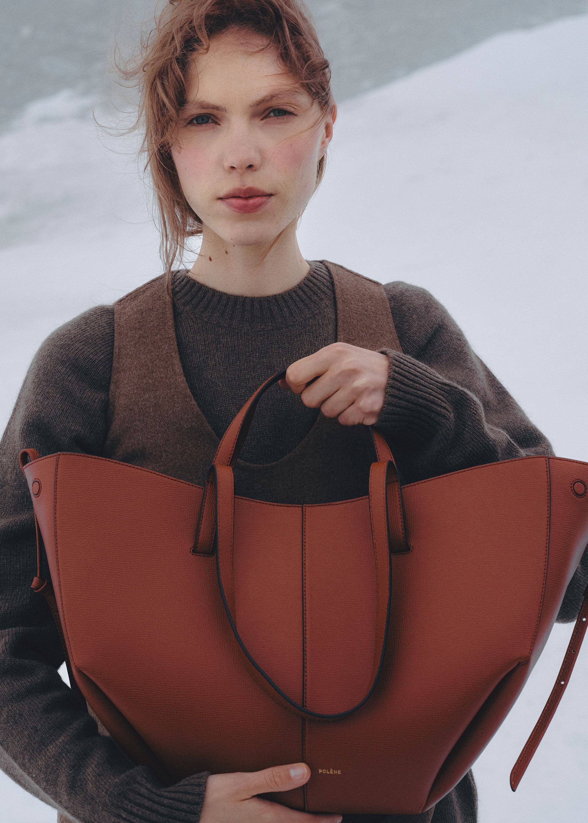 Handbag - Textured Red Clay