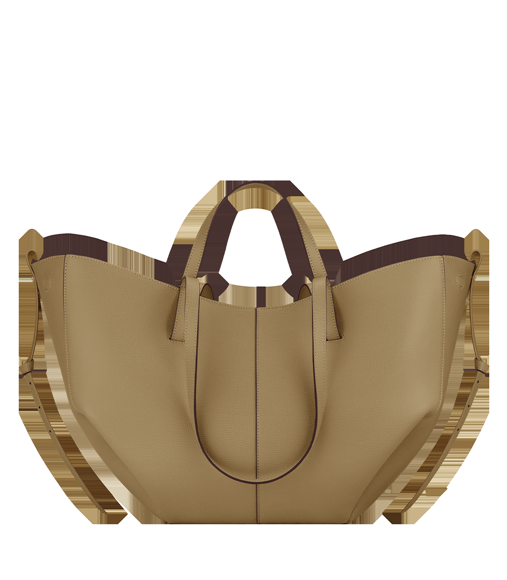 Handbag - Textured Smoky Olive