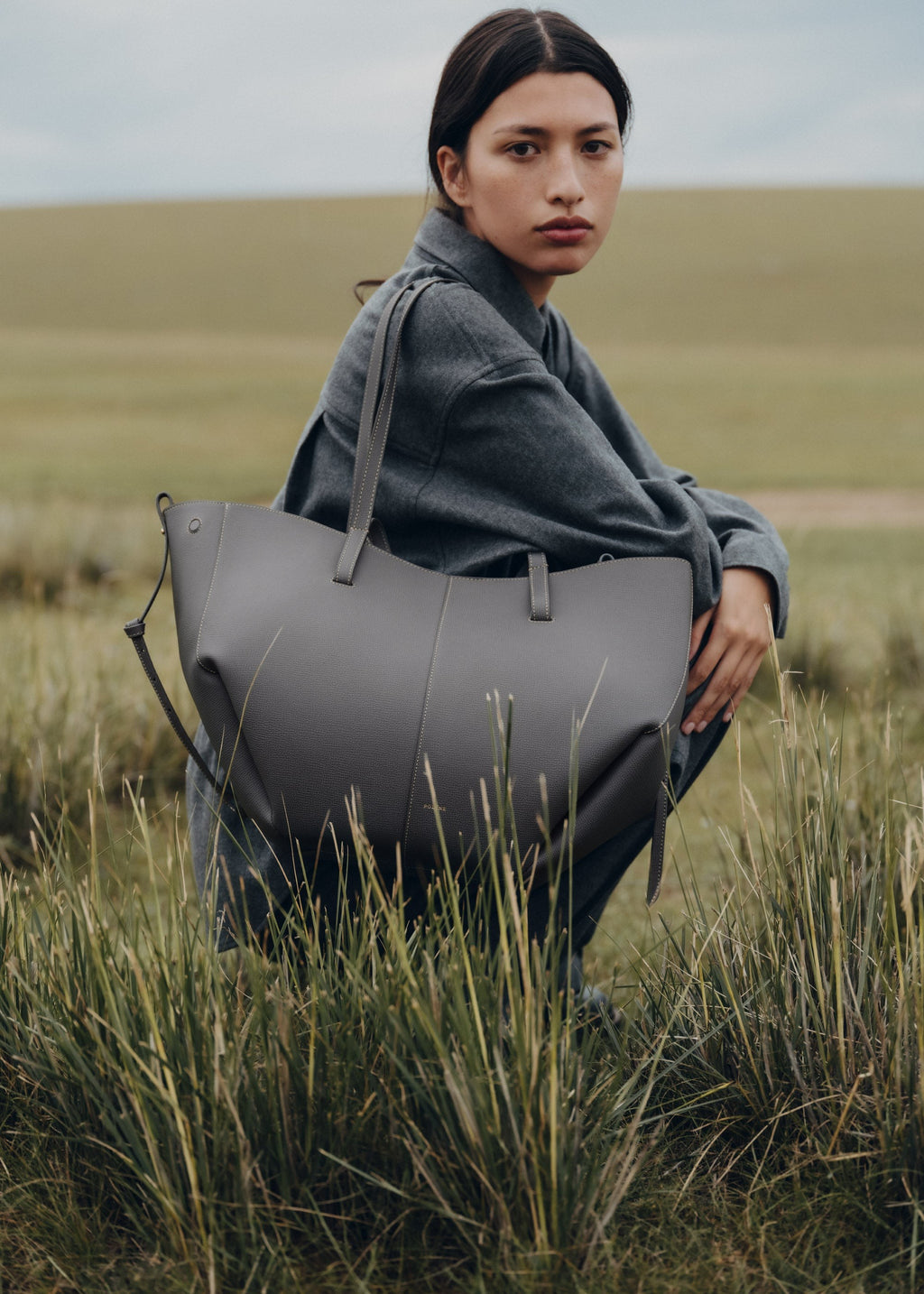 Handbag - Textured Stone