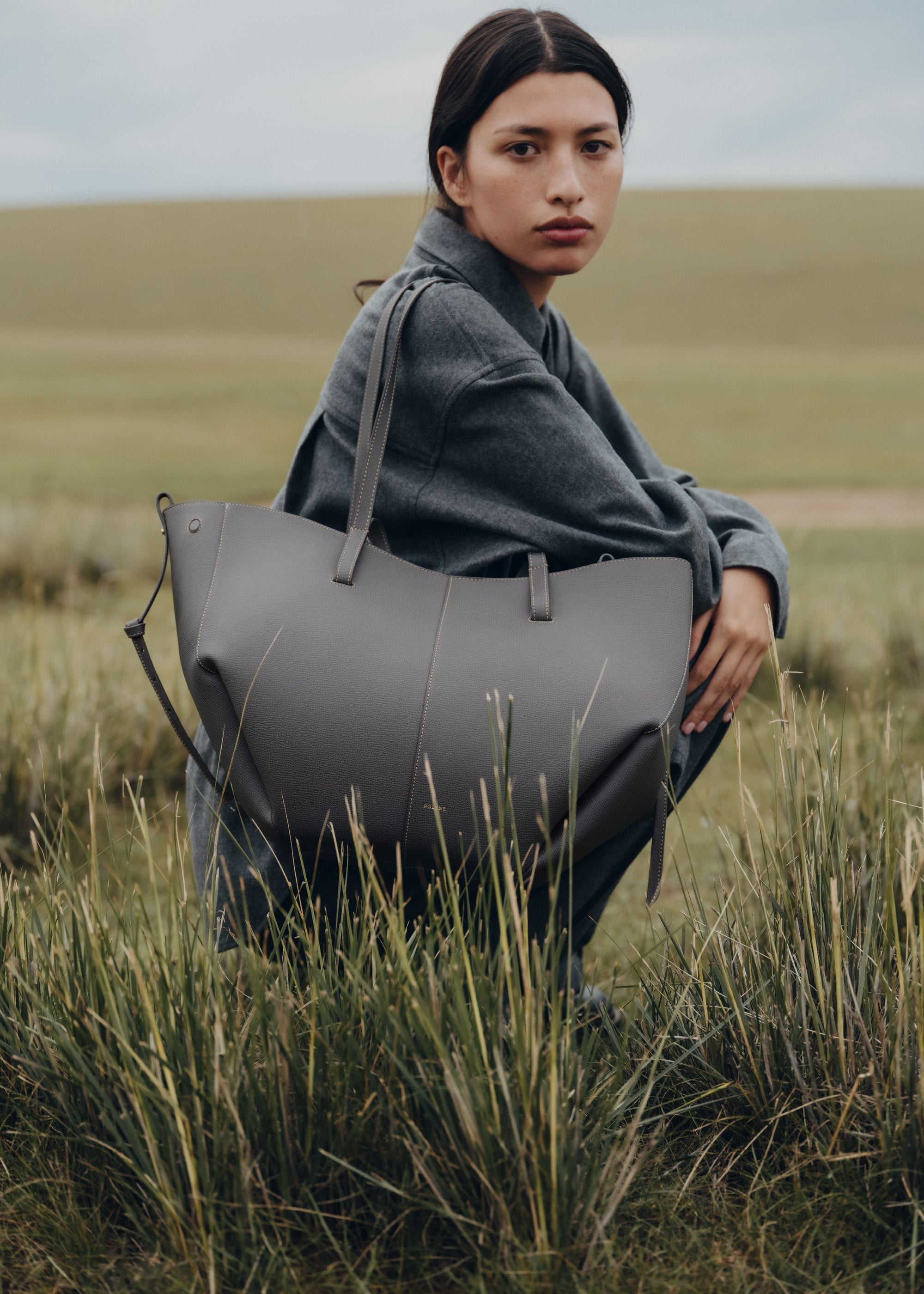 Handbag - Textured Stone