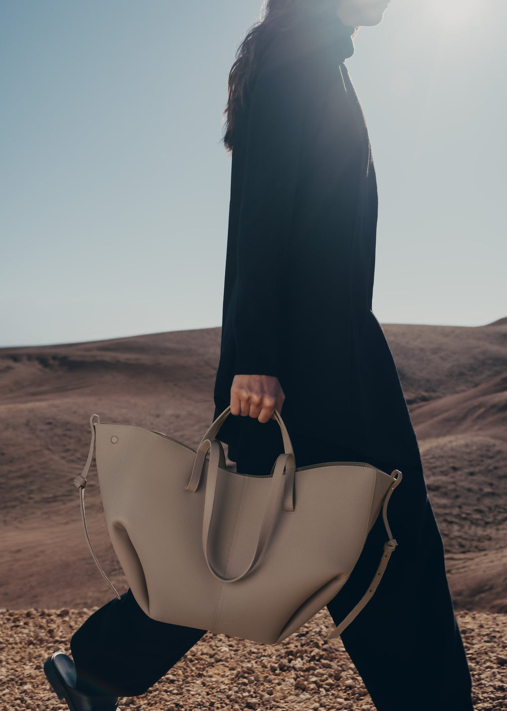 Handbag - Textured Taupe