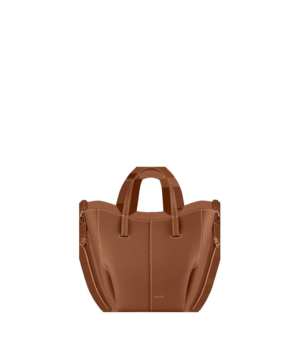 Nano Tote Bag - Textured Camel