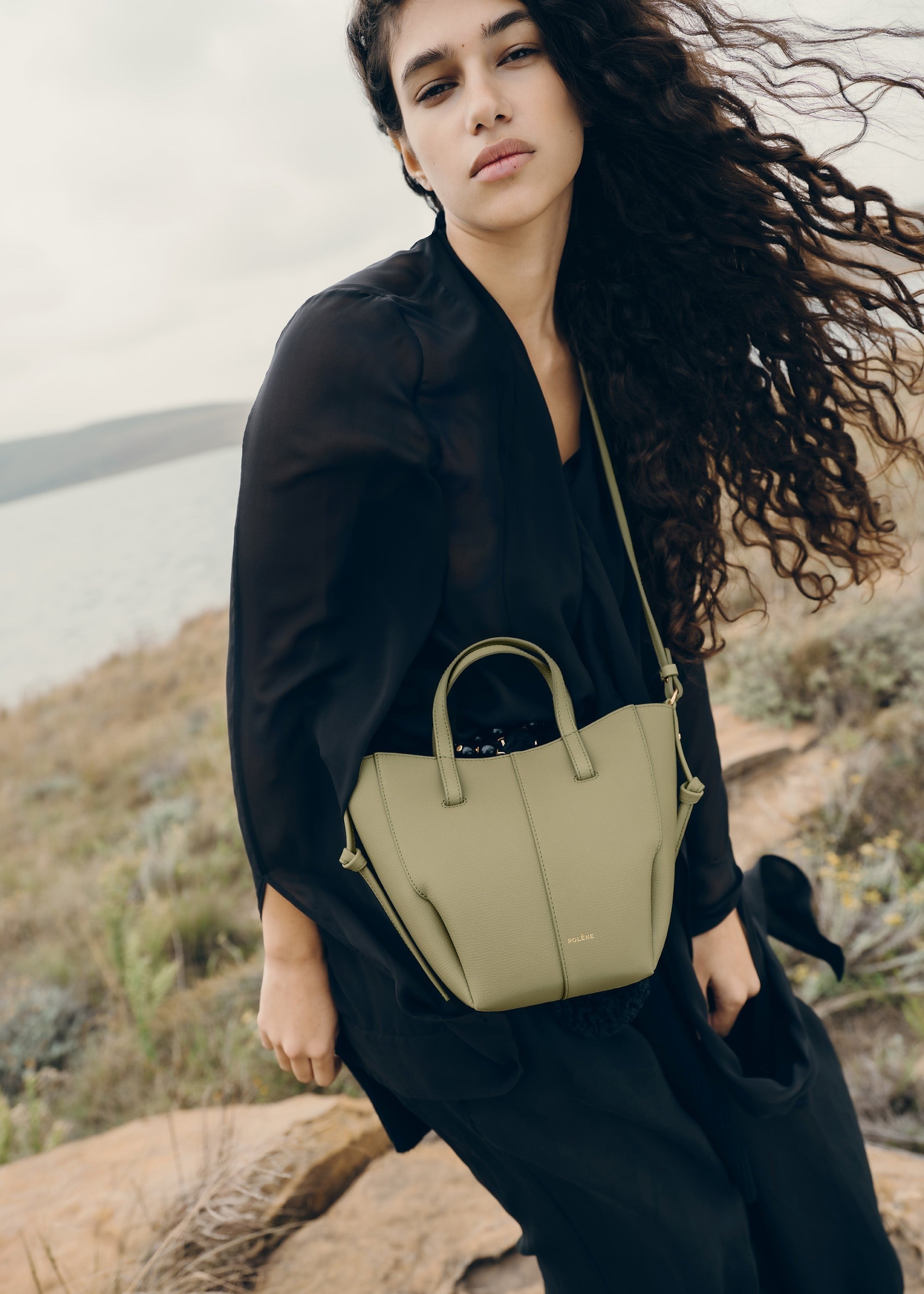 Nano Tote Bag - Textured Linden