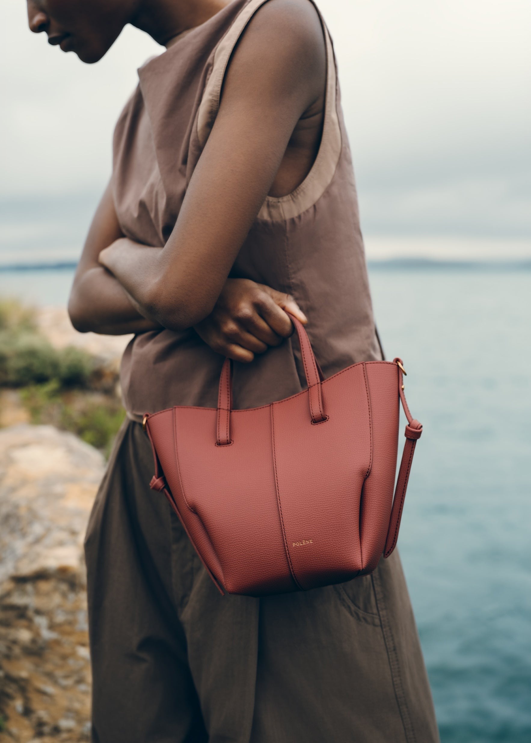Nano Tote Bag - Textured Terracotta