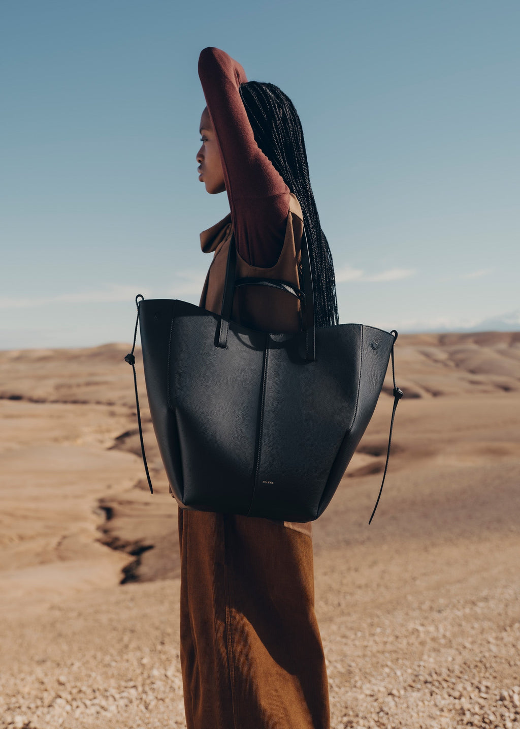 Tote Bag - Textured Black