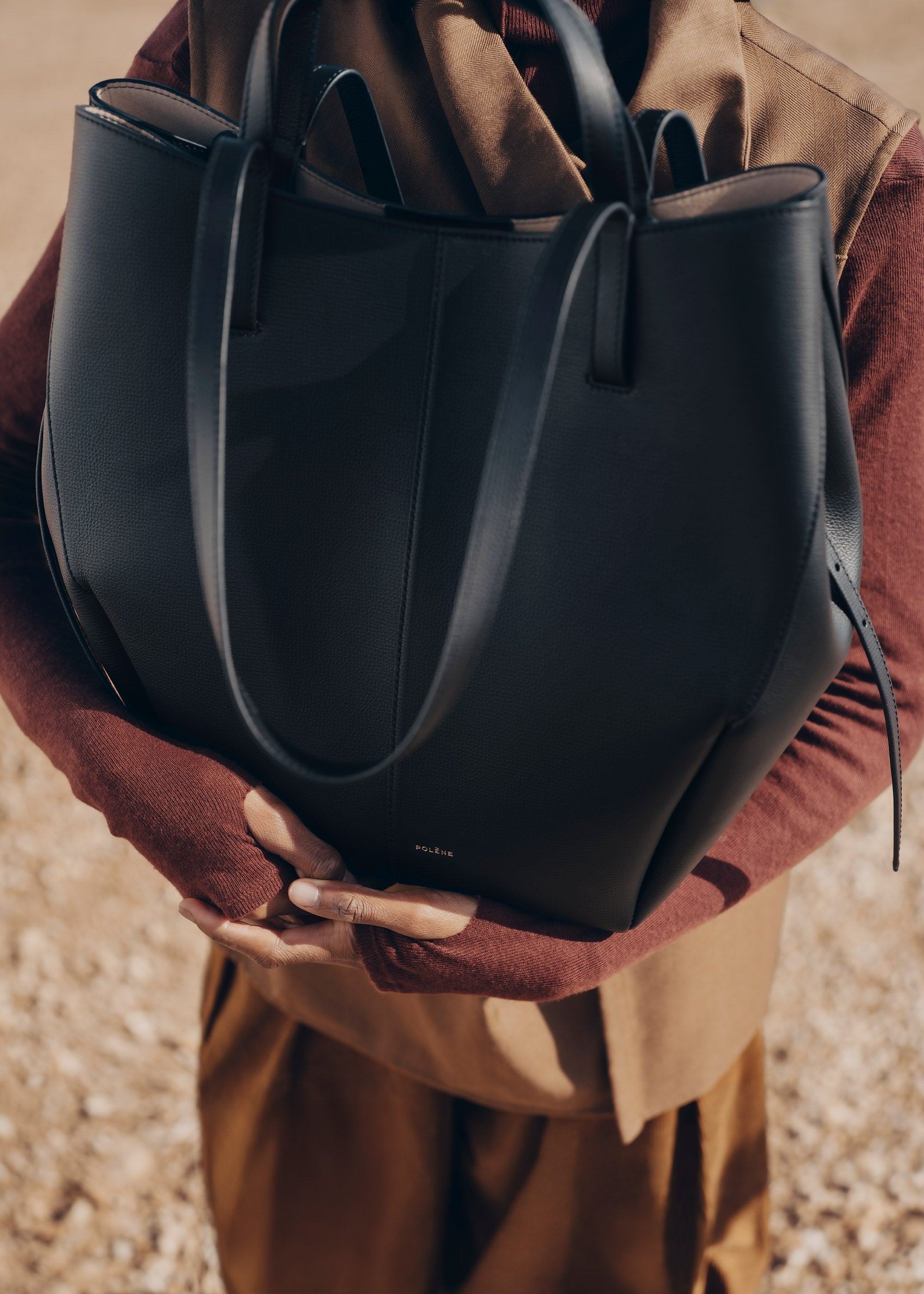 Tote Bag - Textured Black