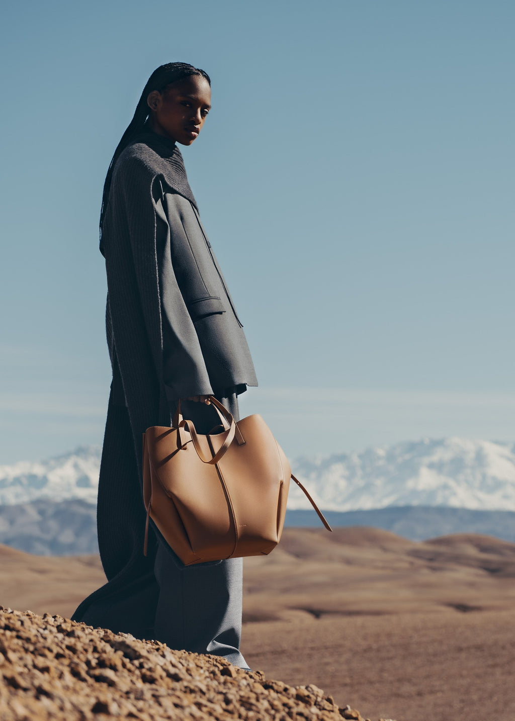 Tote Bag - Textured Camel